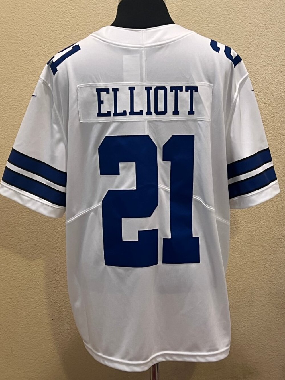Nike Dallas Cowboys Ezekiel Elliott #21 NFL Jersey Mens 2XL White